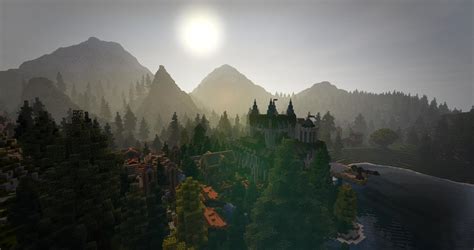 Ultra Hd 4k Far Render Shader Screenshots Minecraft Middle Earth