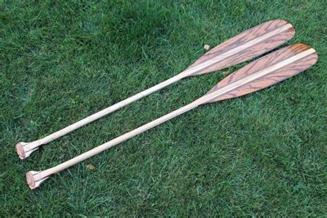 Hand Crafted New Custom Handcrafted Wood Canoe Paddles By Winnebago