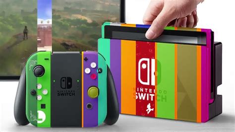 Nintendo Switch Custom Designs Youtube