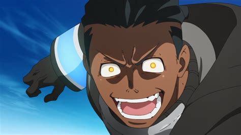 Oguns Attack Fire Force Season 2 Youtube Black Anime Characters