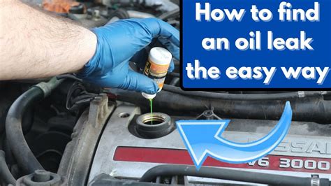 How To Check For An Oil Leak With Uv Dye Youtube