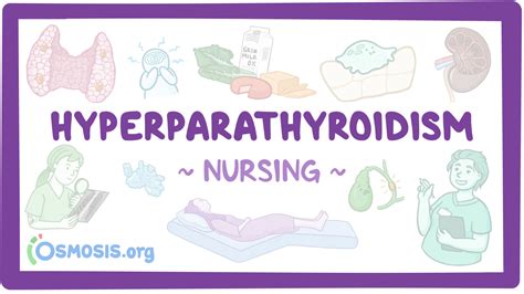 Hyperparathyroidism Nursing Osmosis Video Library