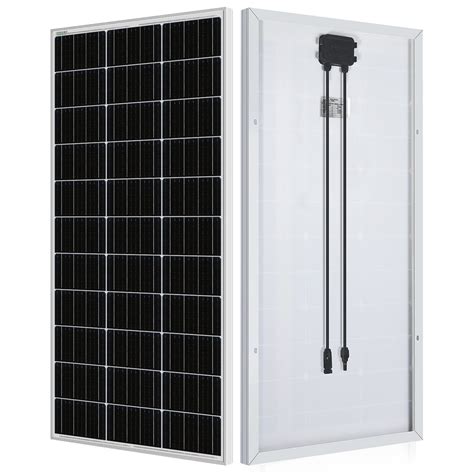Buy Eco Worthy 100 Watt Solar Panel 12 Volt Monocrystalline Solar Panel