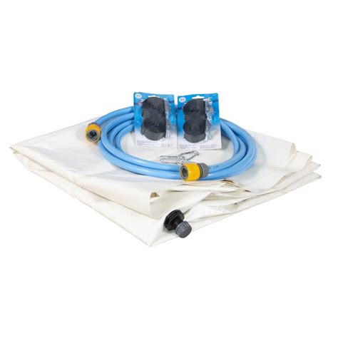 When ceiling leaks occur, a lot of costly damage can accrue before the plumbers or roofers arrive to find and stop the leak. LD1X1W-TF-Leak Diverter Tarp & Fittings - White Tarp ...