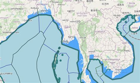 Myanmar Exclusive Economic Zone Map Archives IILSS International
