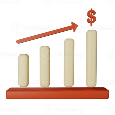3d Icon Profit Isolated On Transparent Background 24109363 Png