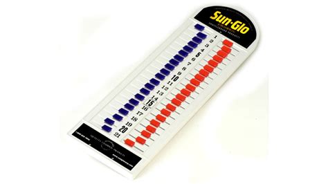 Sun Glo Shuffleboard Scoreboard Thompson Sporting Goods
