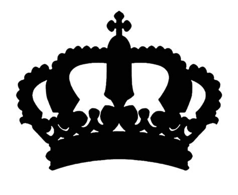 Simple Princess Crown Silhouette