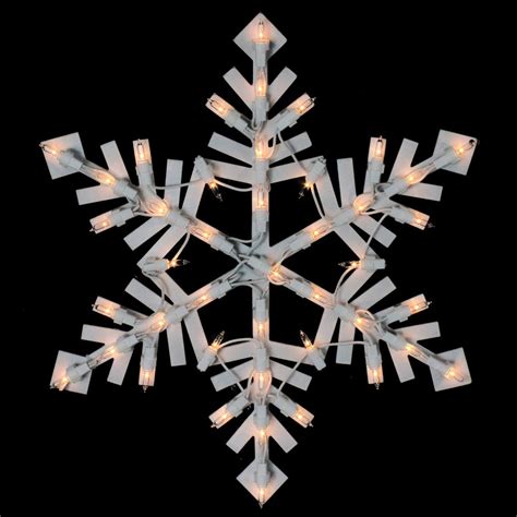 Northlight 155 In Lighted Snowflake Christmas Window Silhouette