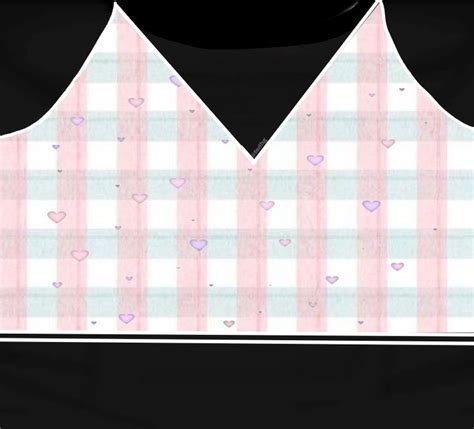 White And Pink Tank W Black Shirt Tshirt For Roblox En 2021