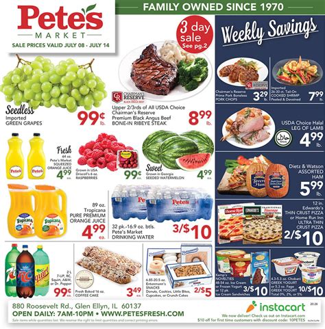 Sign up for fresh news and offers. Pete's Fresh Market Ad Circular - 07/08 - 07/14/2020 | Rabato