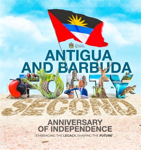 Antigua Barbuda Festivals Commission Presents 42nd Independence Logo