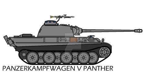 Panzerkampfwagen V Panther By Colt731 On Deviantart