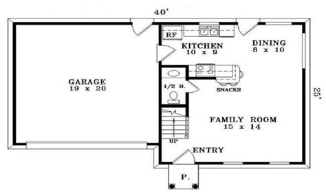 Garage apartment floor plans one level story apt over. Small House Floor Plans Philippines Simple Small House ...