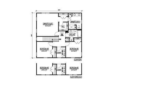 Easton 2nd Floor Floor Plan Envision Builders