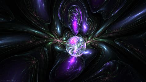 Download Purple Abstract Fractal Hd Wallpaper By Shroomer83