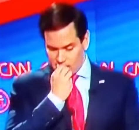 Marco Rubio Takes Mystery Pill During Cnn Debate Video