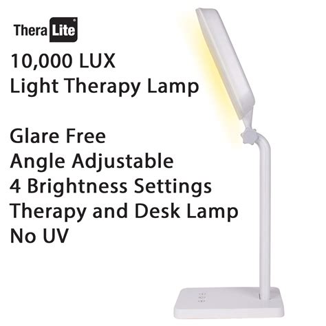 Theralite Aura Bright Light Therapy Lamp 10000 Lux Sun Lamp Mood