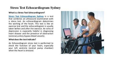 What Is A Stress Test Echocardiogram Sydney And Its Procedure