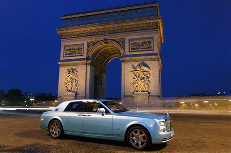Picture Rolls Royce 2011 102ex Light Blue Side Automobile