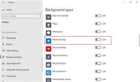 If you do not need a particular app to run in the background, then you can turn off background operation of the app.in this way, you can save unnecessary memory consumption in the ram and also reduce the. Block Microsoft Edge from running in the background on ...