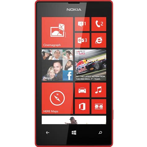 Nokia Lumia 520 Rm 915 8gb Smartphone Unlocked Red A00012127