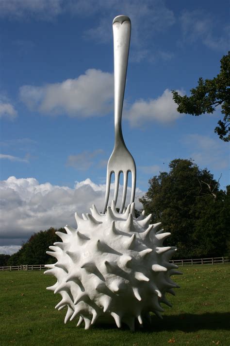 Fork In Pollen Monumental Public Sculpture List Visual Arts Center