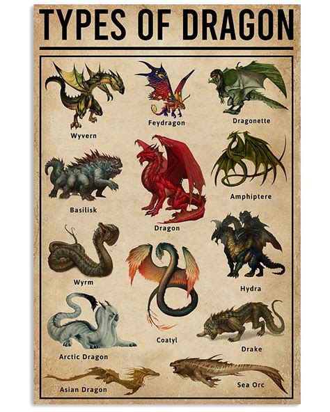 Types Of Dragon
