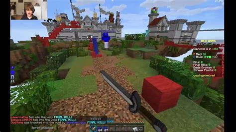 12 Year Old Noob Tries New Bedwars Gamemode Youtube