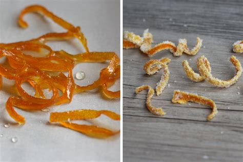 How To Make Candied Orange Peel Dessarts