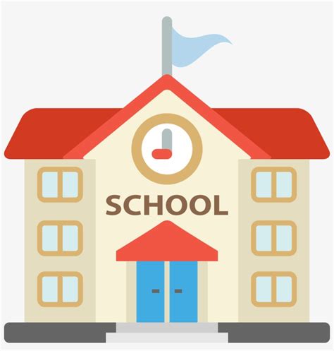 28 Collection Of Elementary School Building Clipart School Clipart