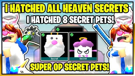 New Heaven World In Tapping Simulator I Hatched All Secret Pets 15
