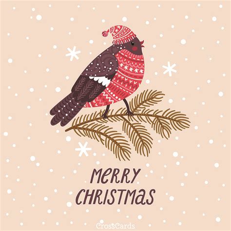 Merry Christmas Ecard Free Postcards Greeting Cards Online