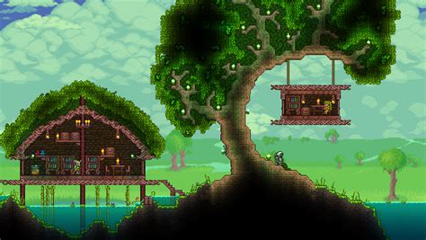 New Witch Doctordryad House Terraria