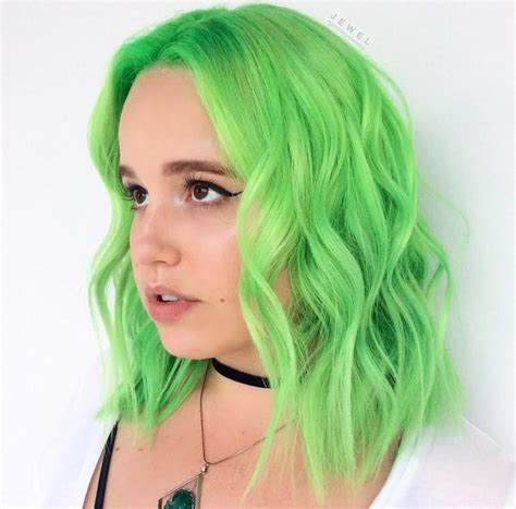 Green Hair Trend Tips And Tricks For Getting The Celebrity Color Trend