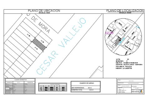 Planos Urbanos Plano Ubicacion Y Localizacion Pdf