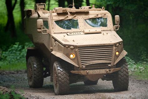 British Armys Foxhound Vehicle Gives Soldiers Better Protection