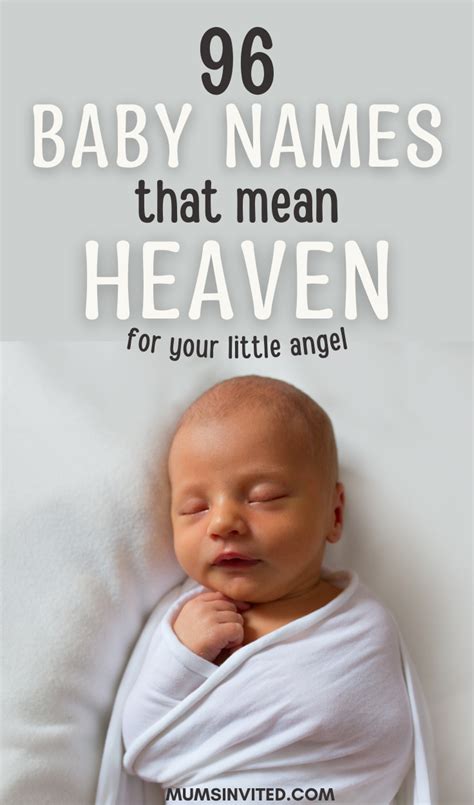 Look Through These 96 Angelic Names That Mean Heaven Heaven Sent Sky