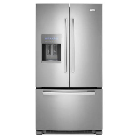 Whirlpool Gold 255 Cu Ft Door French Door Refrigerator With Ice Maker