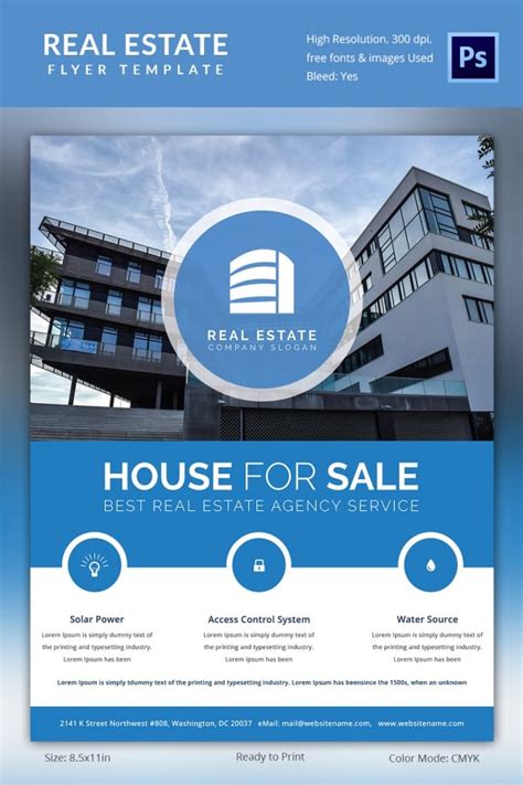 Commercial Real Estate Flyer Template