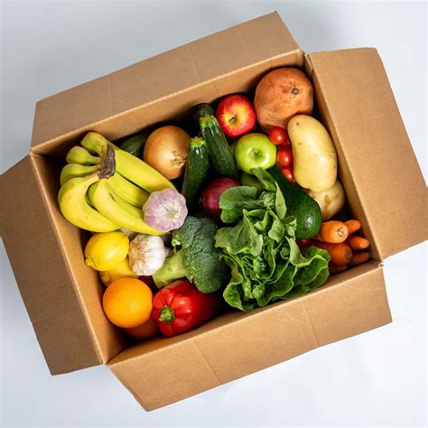 Fresh Fruits And Vegetable Box Himalayanspices