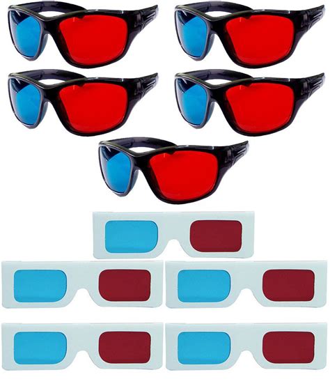 Buy Hrinkar Original Anaglyph 3d Glasses Red And Cyan 5