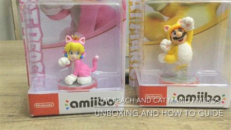 How To Use Cat Peach And Cat Mario Amiibos In Super Mario 3d World On