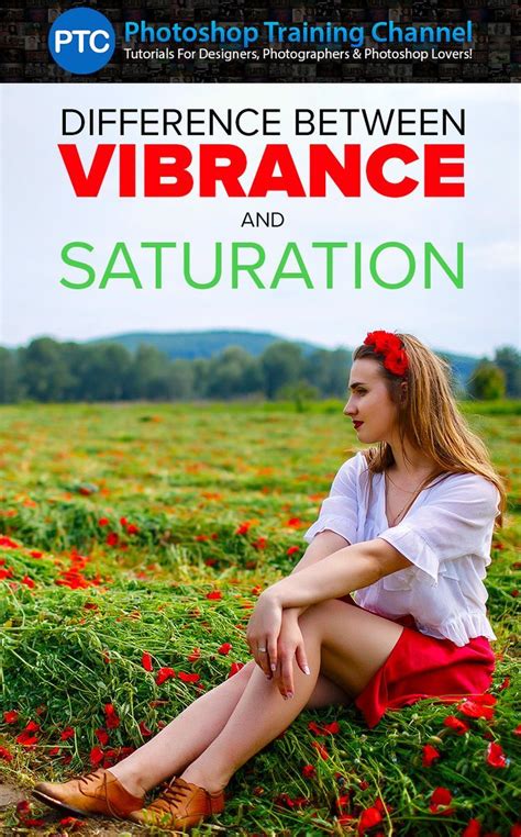 The Difference Between Saturation And Vibrance In Photoshop Color