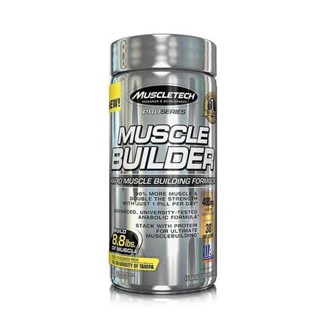 Muscletech Pro Series Muscle Builder 30 Standard Activitalch