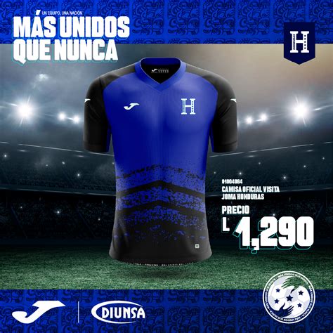 Diunsa Y Joma Presentan La Nueva Camiseta De La Selección Nacional
