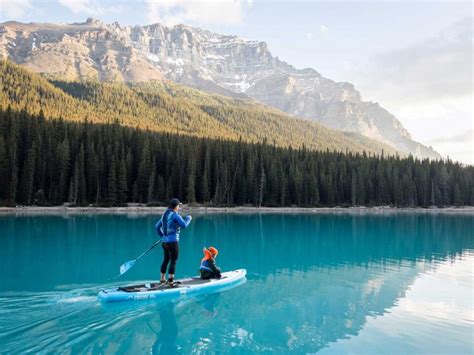 Stand Up Paddle Boarding On Moraine Lake Everything You Need To Know