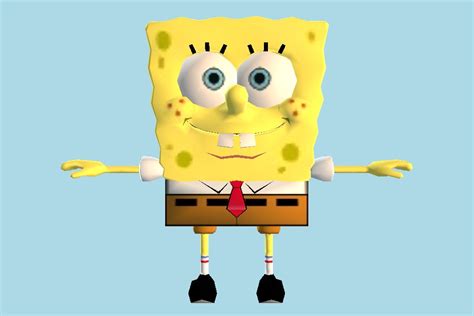 Spongebob 3d Model