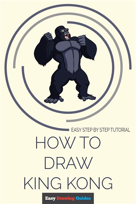 How To Draw King Kong Really Easy Drawing Tutorial King Kong