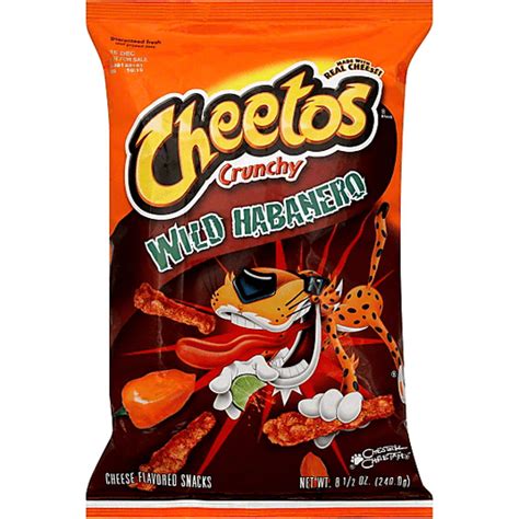 Cheetos Cheese Flavored Snacks Crunchy Wild Habanero Shop Foodtown